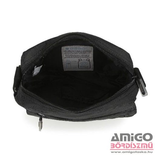Gabol fekete textil válltáska twist eco 543821001