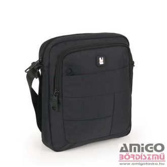 Gabol fekete textil válltáska kendo eco 544012001
