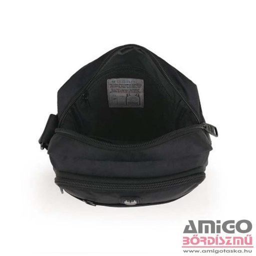 Gabol fekete textil válltáska kendo eco 544012001