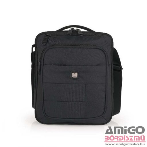 Gabol fekete textil válltáska kendo eco 544021001