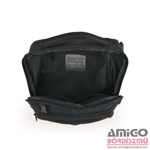 Gabol fekete textil válltáska kendo eco 544021001