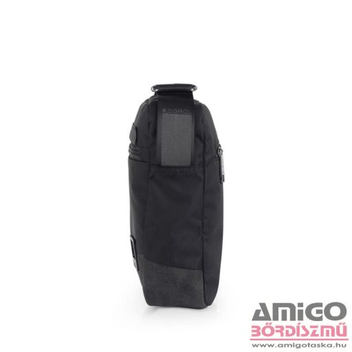 Gabol fekete textil  / műbőr válltáska stone 544614001