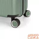 Gabol zöld polypropylén négy kerekű bőrönd szett brooklyn