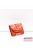 Gibidium narancssárga / nagy virágmintás duplapatentos mini női bőr pénztárca évi kézi
