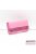 Gibidium rózsaszín / csíkban rózsamintás patentos nagy női bőr pénztárca tomi kézi