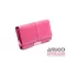 Giorgio carelli pink nagy női puha bőr pénztárca 512930065