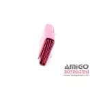 Giorgio carelli pink nagy női puha bőr pénztárca 512930065