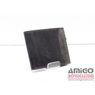 Giultieri fekete / szürke férfi bőr pénztárca com-26