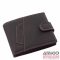 Green deed fekete férfi patentos bőr pénztárca gdd1021/t-5