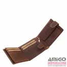 Green deed barna férfi patentos bőr pénztárca gdm1021/t-2