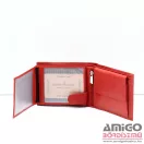 Green Deed piros női puha bőr pénztárca cvt1021