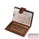 Green deed barna patentos álló bőr kártyatartó pbh2038/t