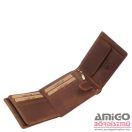 Green deed barna férfi bőr pénztárca gde1021-1