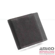 Green deed fekete férfi bőr pénztárca gdf1002