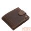 Green deed barna patentos kicsi férfi bőr pénztárca lgd102/t