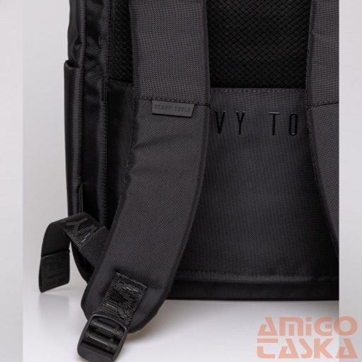 Heavy tools fekete textil laptop hátizsák edison25