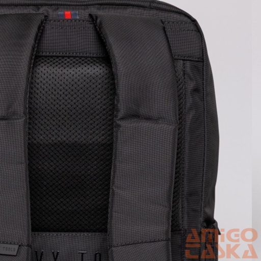 Heavy tools fekete textil laptop hátizsák edison25