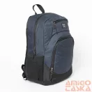 Heavy tools sötétkék / fekete textil hátizsák edolfo denim