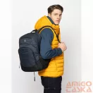 Heavy tools sötétkék / fekete textil hátizsák edolfo denim