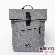 Heavy tools szürke textil hátizsák 15L eferin frost