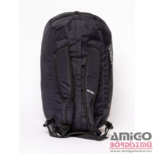 Heavy tools fekete / kockás textil sporttáska / hátizsák efero black