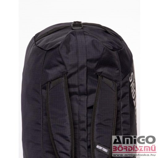 Heavy tools fekete / kockás textil sporttáska / hátizsák efero black