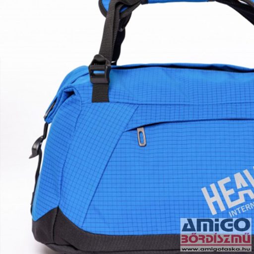 Heavy tools kék / kockás textil sporttáska / hátizsák efero blue