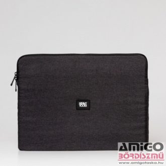 Heavy tools fekete textil laptop tok 14" efir black