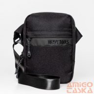 Heavy tools fekete textil válltáska egnon25 black