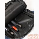 Heavy tools fekete textil válltáska egnon26 black