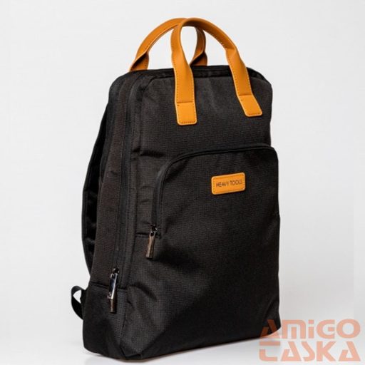 Heavy tools fekete / barna textil kézi / hátizsák egres black