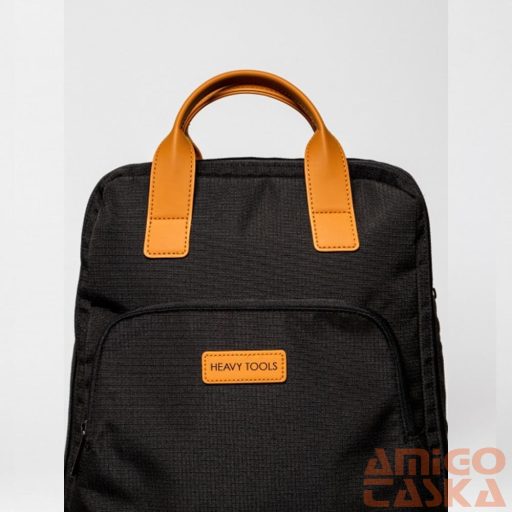 Heavy tools fekete / barna textil kézi / hátizsák egres black