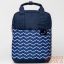 Heavy tools sötétkék / fehér mintás textil kézi / hátizsák ejoka25 navy