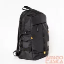 Heavy tools fekete / sárga textil hátizsák ekomo