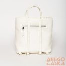 Heavy tools fehér erezett műbőr női hátizsák elario26 white