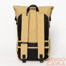 Heavy tools mustársárga műbőr / textil hátizsák elfhelm mustard