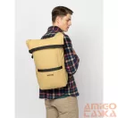 Heavy tools mustársárga műbőr / textil hátizsák elfhelm mustard