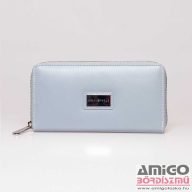   Heavy tools világoskék körbe cipzáros női műbőr pénztárca emerset23 blue