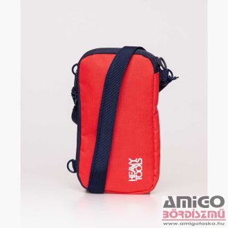 Heavy tools piros textil válltáska emob red