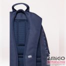 Heavy tools sötétkék /  betűmintás textil hátizsák 30L ettie23 abc