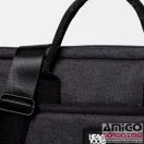 Heavy tools fekete textil laptop táska 14" ettola black
