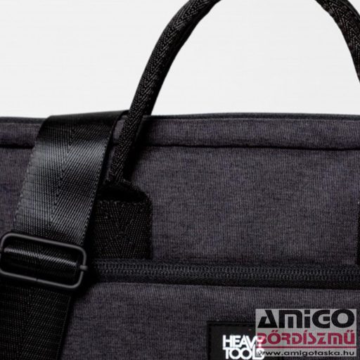 Heavy tools fekete textil laptop táska 14" ettola black