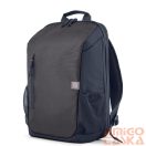 Hp sötétkék / szürke textil hátizsák 6b8u6aa