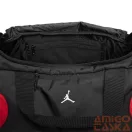 Jordan fekete / piros sporttáska S sm9196-kr5