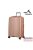 Jump világos rózsaszín polypropylén négy kerekű közepes bőrönd ev24
