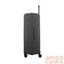 Jump szürke polypropylén négy kerekű nagy bőrönd h2628 naumad