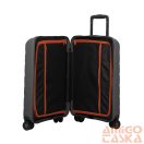 Jump szürke polypropylén négy kerekű nagy bőrönd h2628 naumad