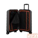 Jump szürke polypropylén négy kerekű nagy bőrönd h2628 naumad