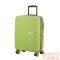 Jump neonzöld polypropylén négy kerekű kicsi bőrönd w20 xwave