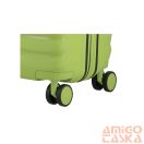 Jump neonzöld polypropylén négy kerekű kicsi bőrönd w20 xwave